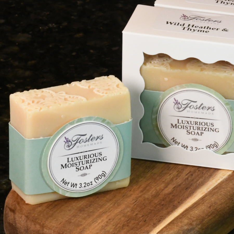 Luxurious Moisturizing Soap - Wild Heather & Thyme